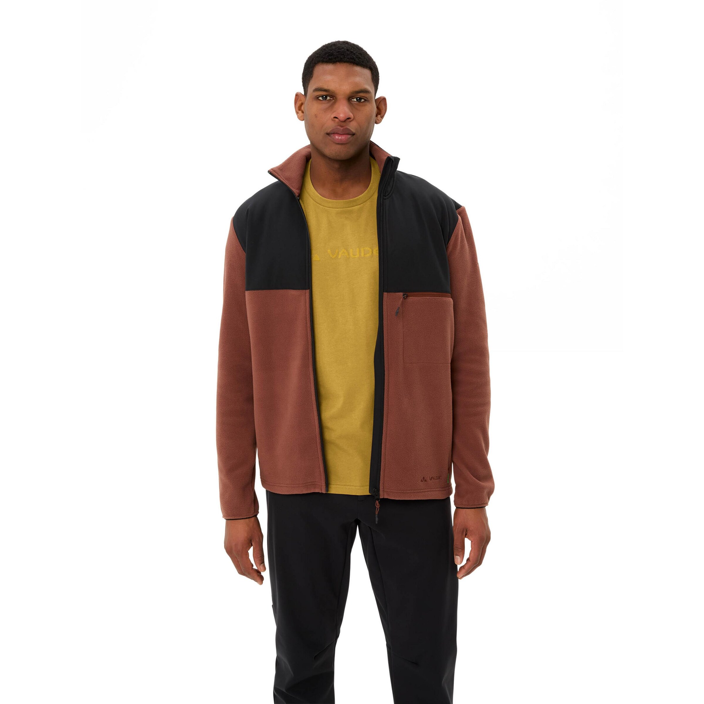 VAUDE Performance Shirt 'Logo II' in Yellow