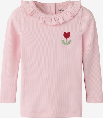 NAME IT T-shirt 'NMFNaisy' i rosa: framsida
