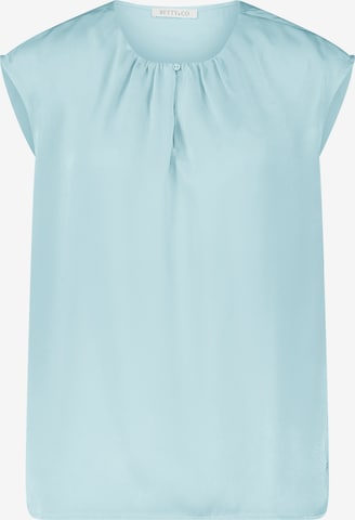 Betty & Co Blouse in Blauw: voorkant