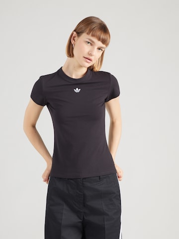 ADIDAS ORIGINALS Μπλουζάκι σε μαύρο: μπροστά
