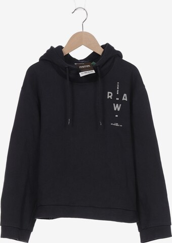 G-Star RAW Sweatshirt & Zip-Up Hoodie in S in Blue: front