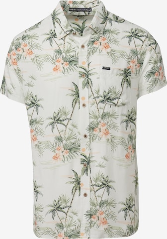 KOROSHI - Camisa en blanco: frente