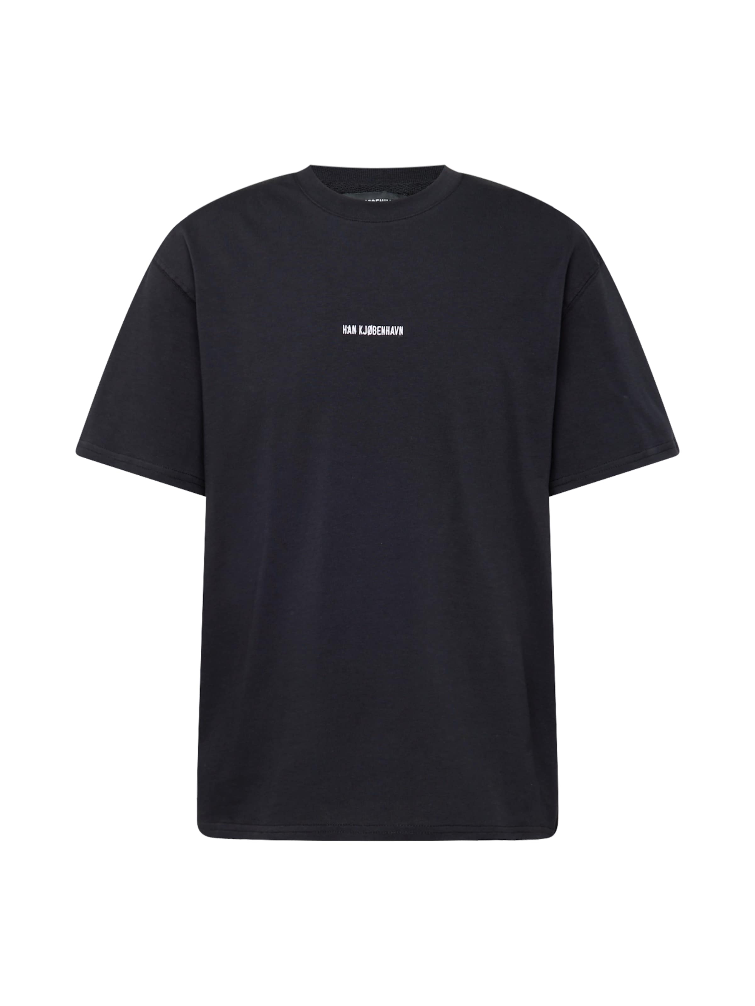 Han Kjøbenhavn Μπλουζάκι σε μαύρο: μπροστά