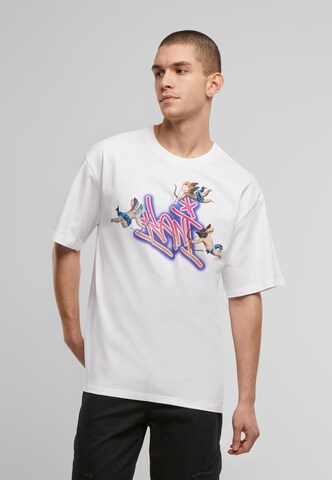 Karl Kani Shirt 'Amor' in White: front