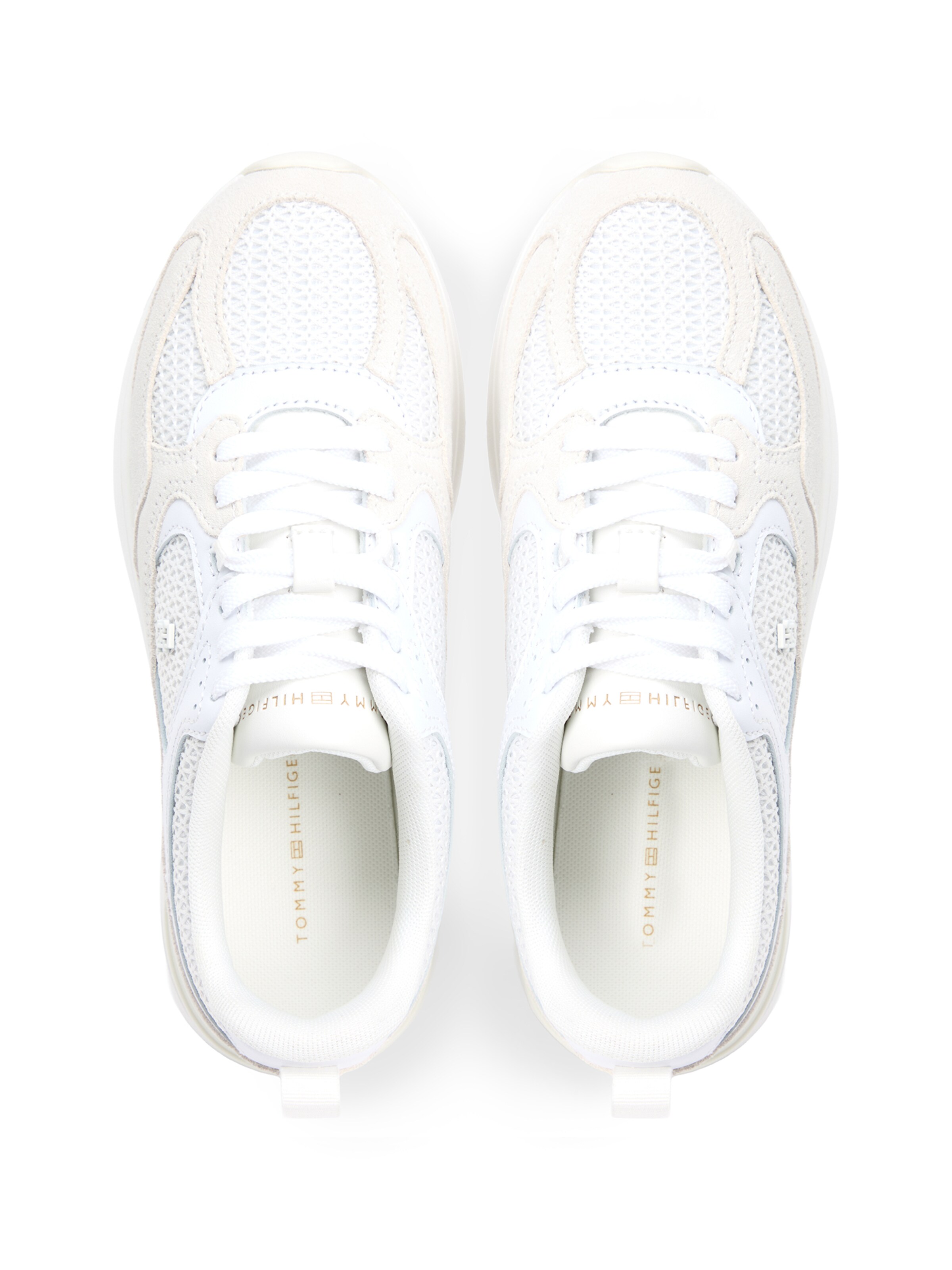 balta TOMMY HILFIGER Sportbačiai be auliuko