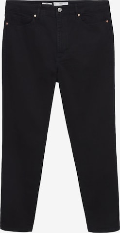 MANGO Skinny Jeans 'ANNE' i svart: framsida