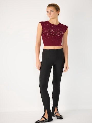 No Matter What Top in Red: front