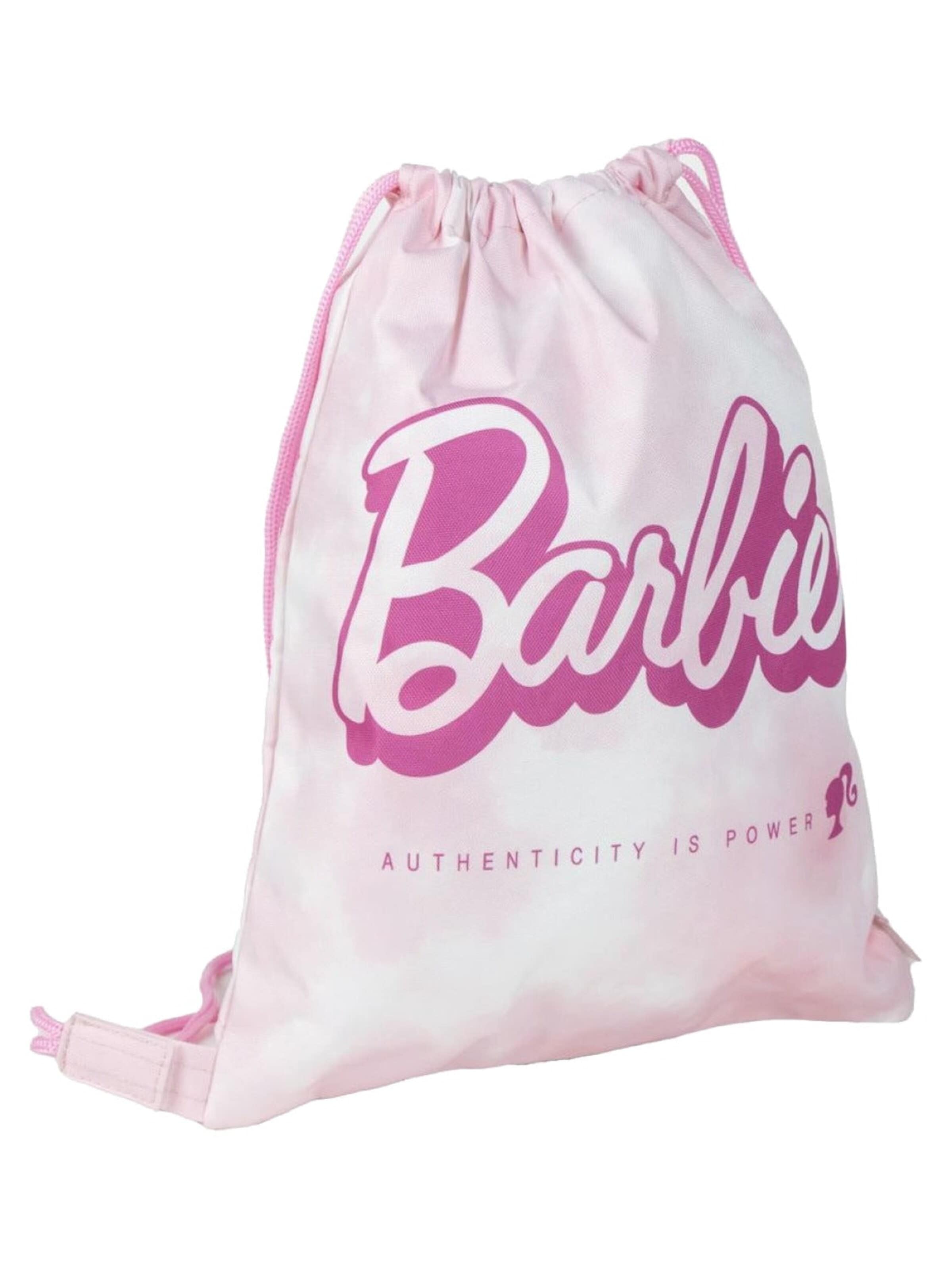 BARBIE Gym bag 'Barbie Zwemtas Gymtas Hoogte 39cm' in Pink: front