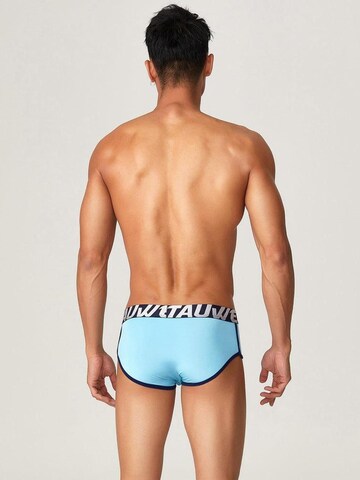TAUWELL Boxer shorts 'Nano Slits' in Blue