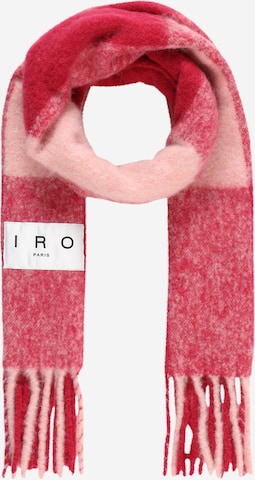 IRO Scarf 'AURAY' in Pink: front