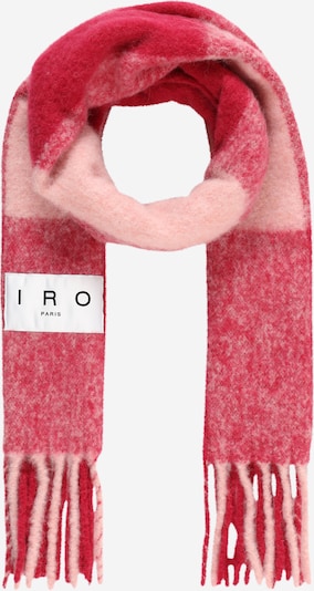 IRO Sjaal 'AURAY' in de kleur Pink / Rosa / Zwart / Wit, Productweergave