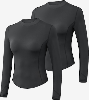 MEETWEE Performance Shirt in Black: front