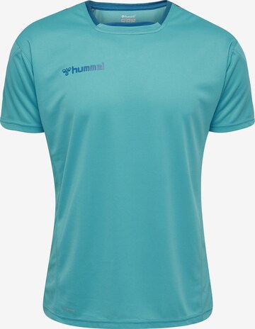 Hummel Functioneel shirt in Blauw: voorkant