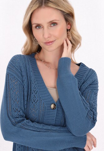 Usha Strickjacke in Blau