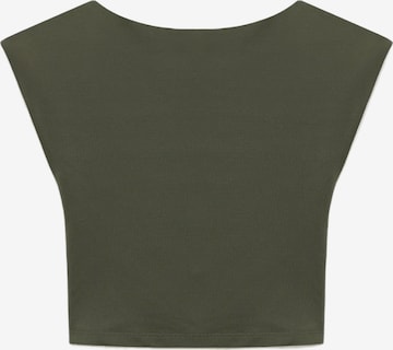 No Matter What Top in Grün: Vorderseite