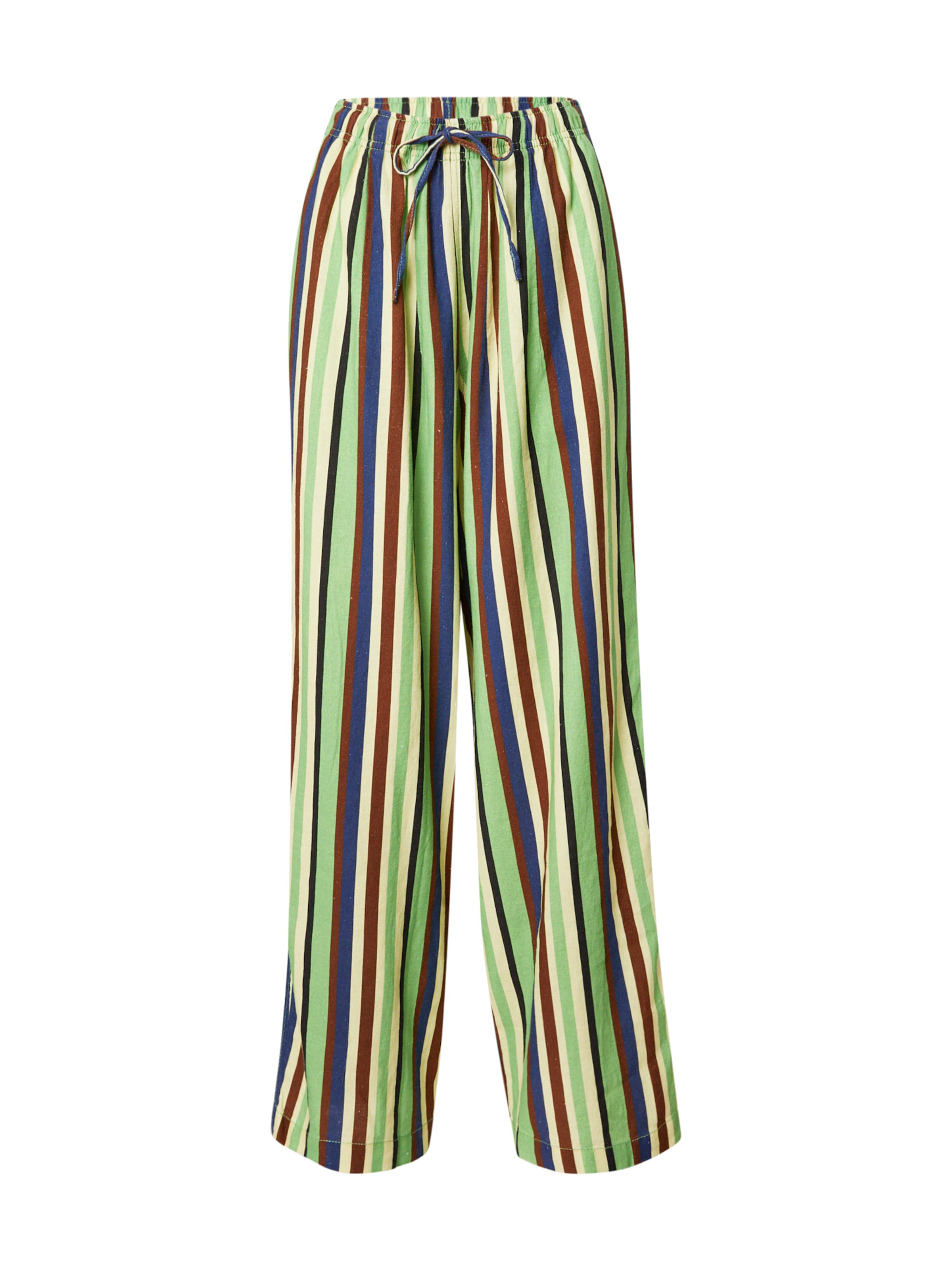 zaļš TOPSHOP Vaļīgs piegriezums Bikses: no priekšpuses