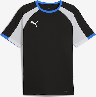 PUMA Camisa funcionais 'IndividualLiga' em azul real / preto / branco, Vista do artigo
