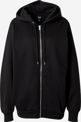 GAP Sweatjacke in Schwarz: predná strana