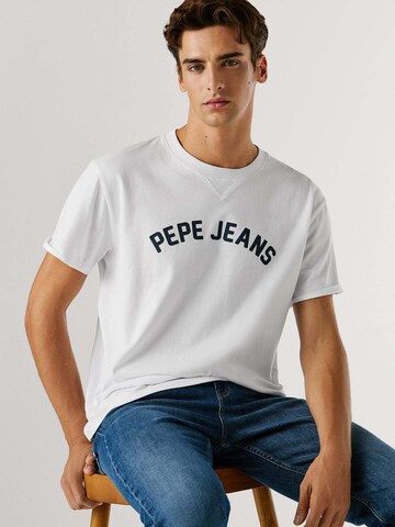 Maglietta 'GIO' di Pepe Jeans in bianco
