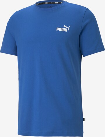 PUMA Functioneel shirt 'Essentials' in Blauw: voorkant