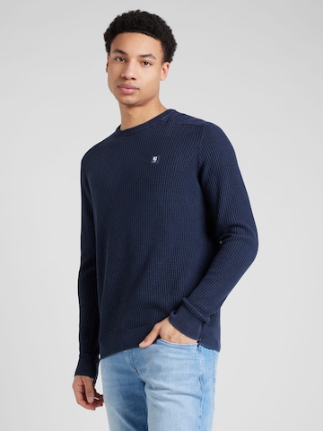 GARCIA Sweater in Blue: front