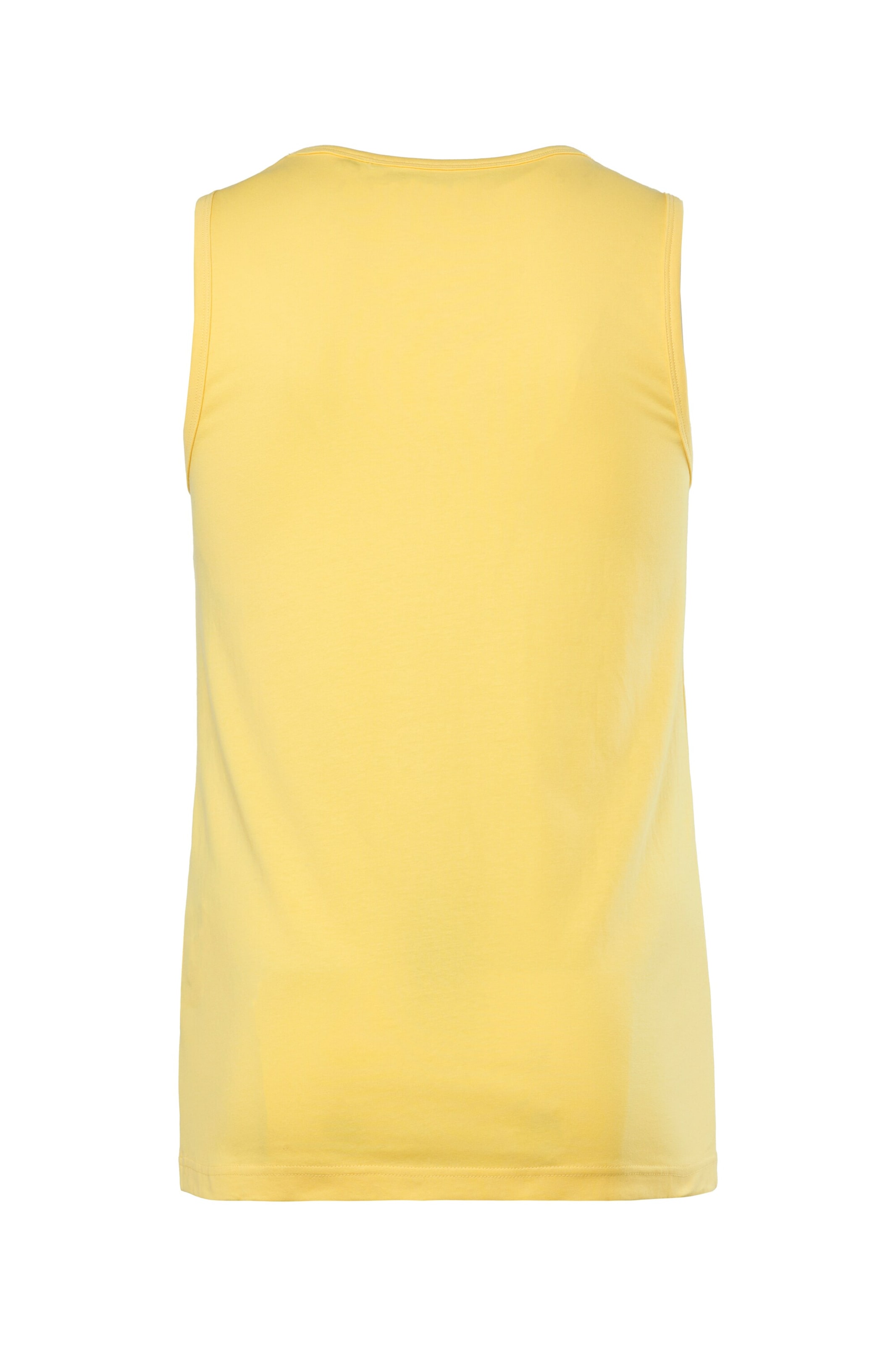 Men Plus Shirt in Yellow