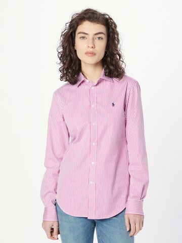 Chemisier Polo Ralph Lauren en rose : devant