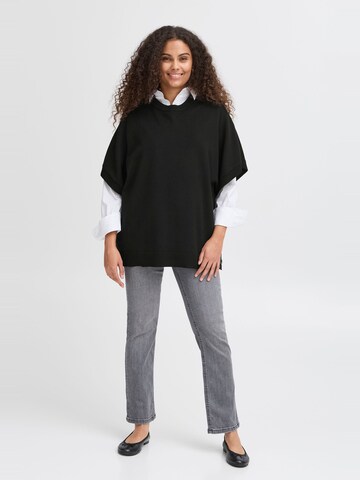 Fransa Sweater 'Sally Wa 1' in Black