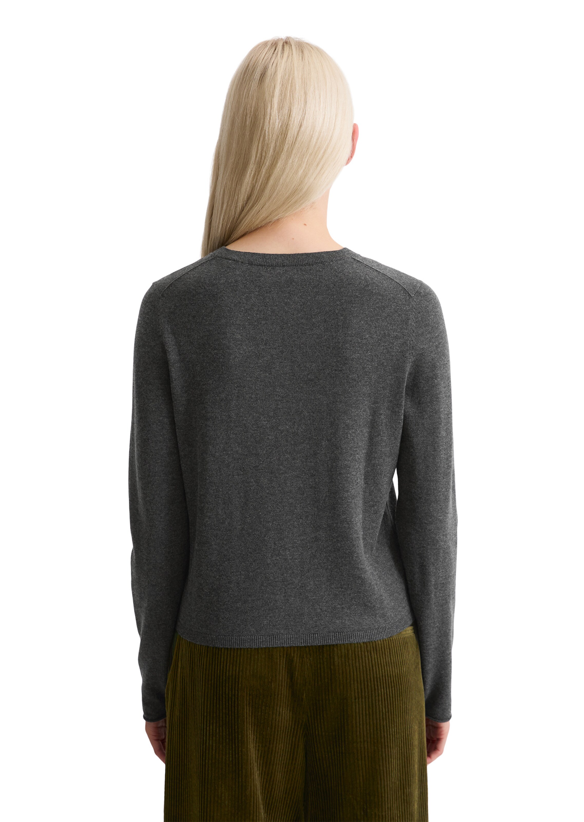 Marc O'Polo - Casaco de malha em cinzento