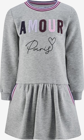 pilka happy girls Suknelė: priekis