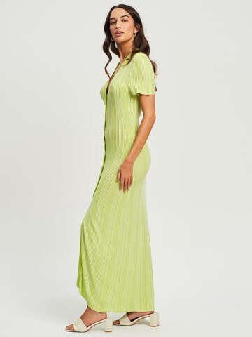 Rochie 'SOLANGE' de la Sável pe verde