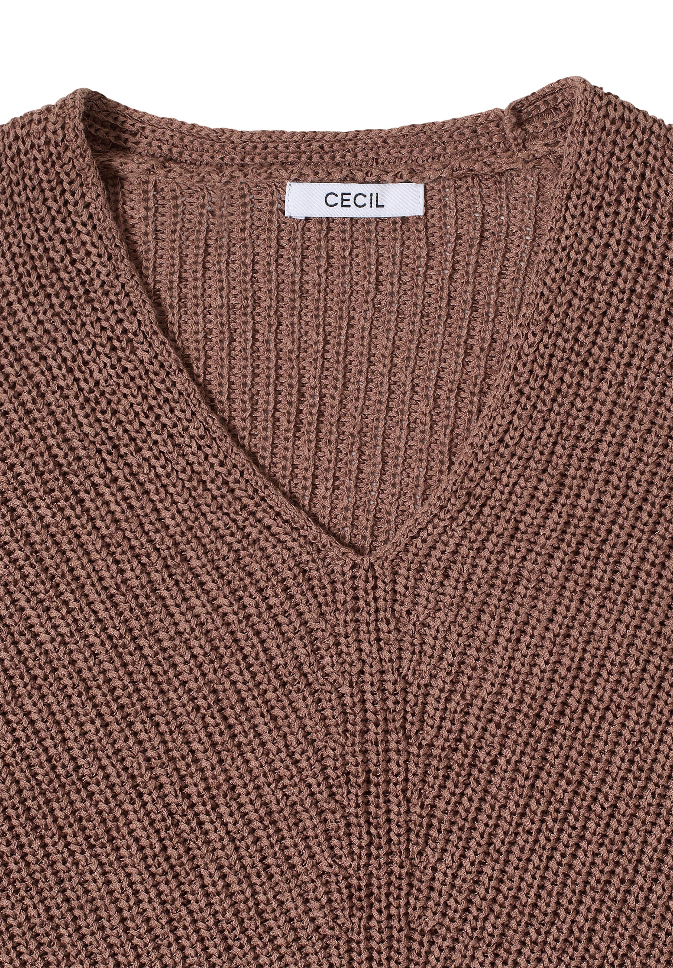 CECIL Pullover in Braun
