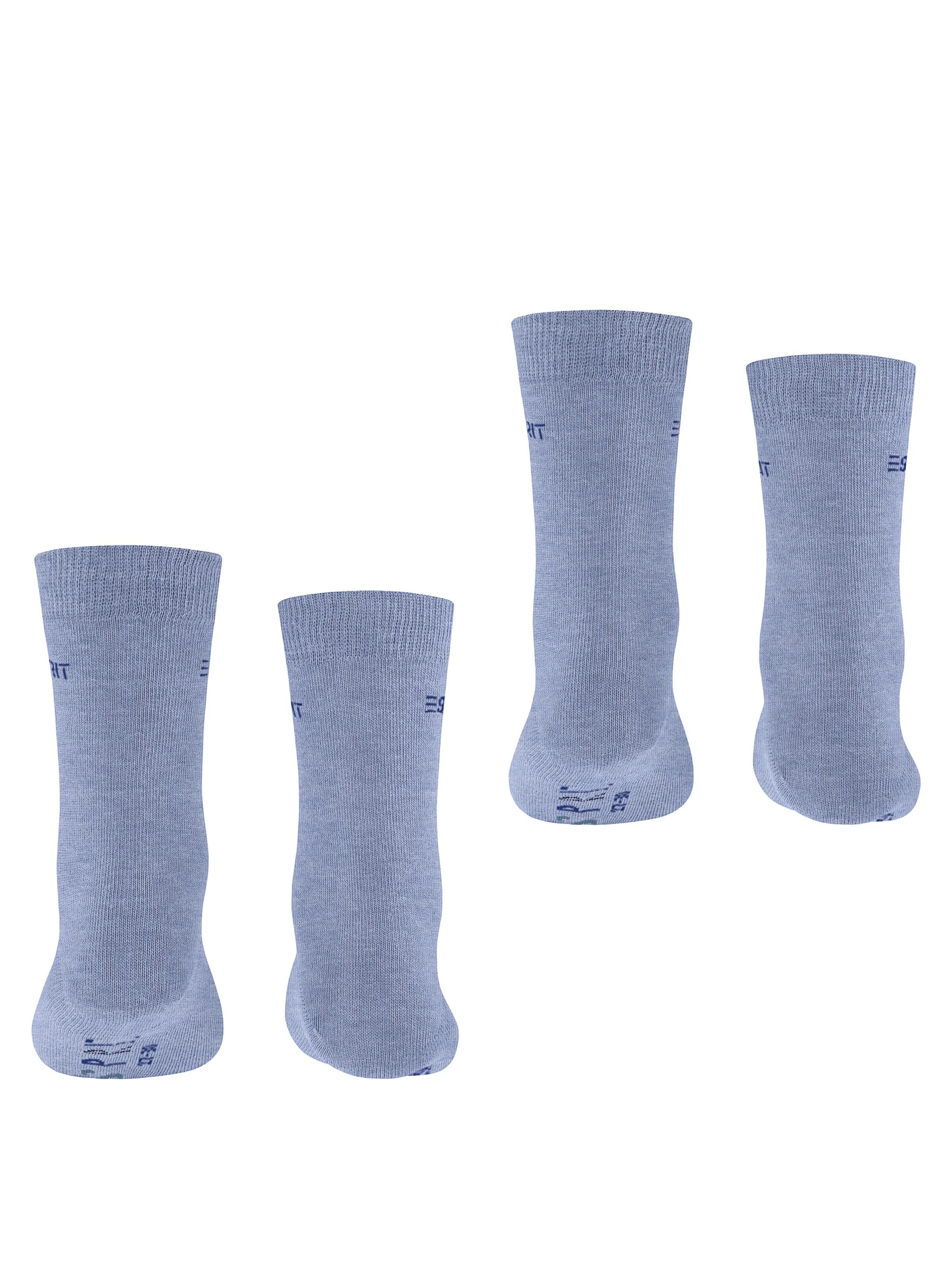 ESPRIT Socken 'Foot Logo 2-Pack'‌‌‌‌‌‌ in Blau