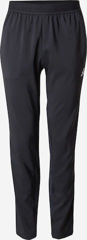 ADIDAS PERFORMANCE - Tapered Pantalón deportivo en negro: frente