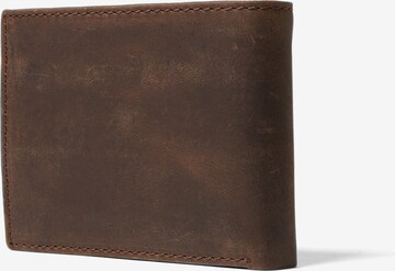 TOM TAILOR Wallet 'Ron' in Brown