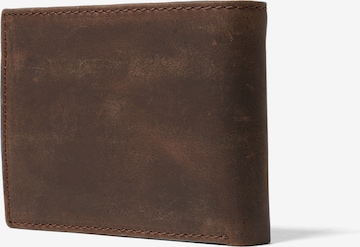 TOM TAILOR Wallet 'Ron' in Brown