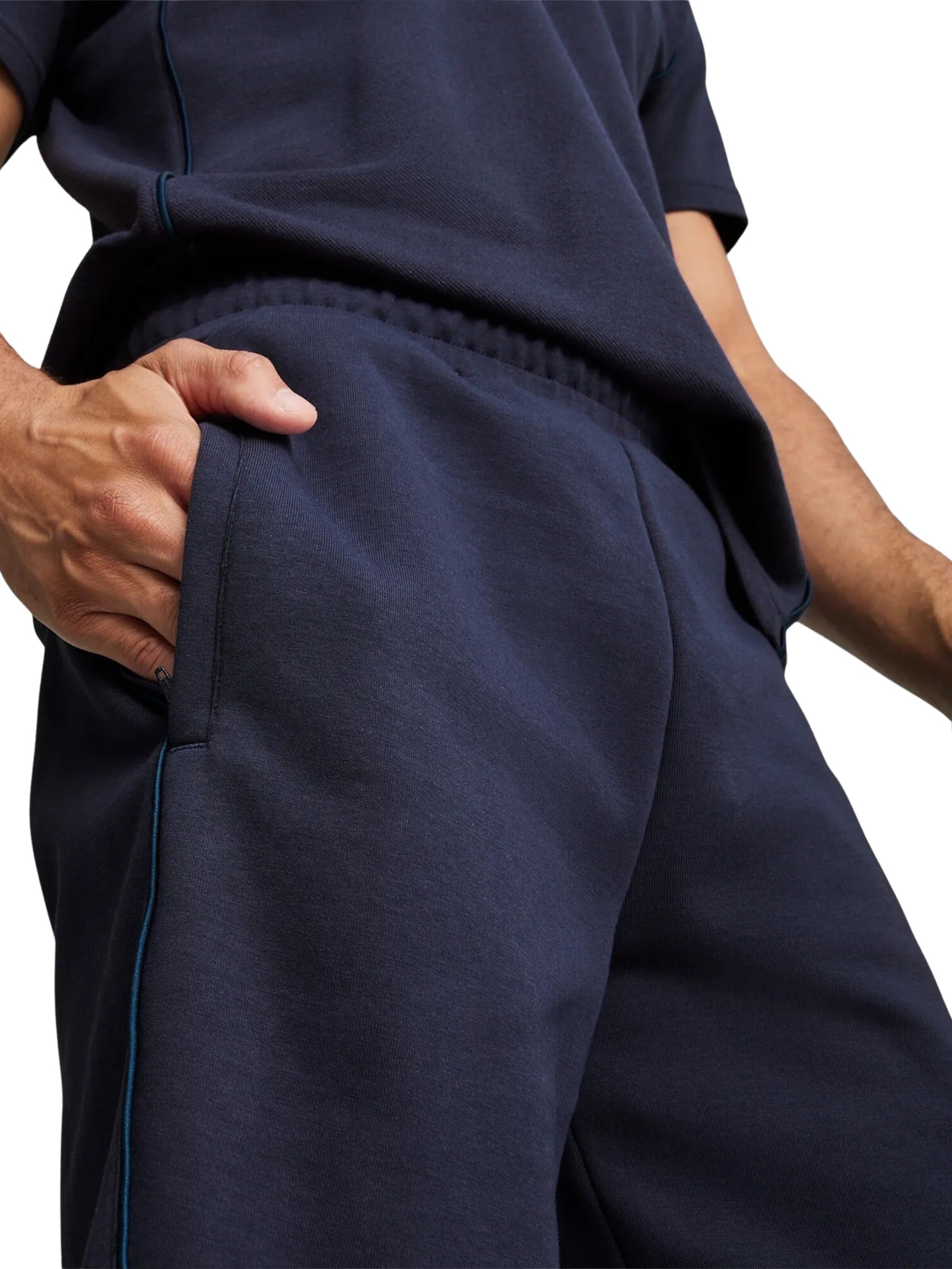 PUMA Regular Workout Pants 'TeamFinal' in Blue