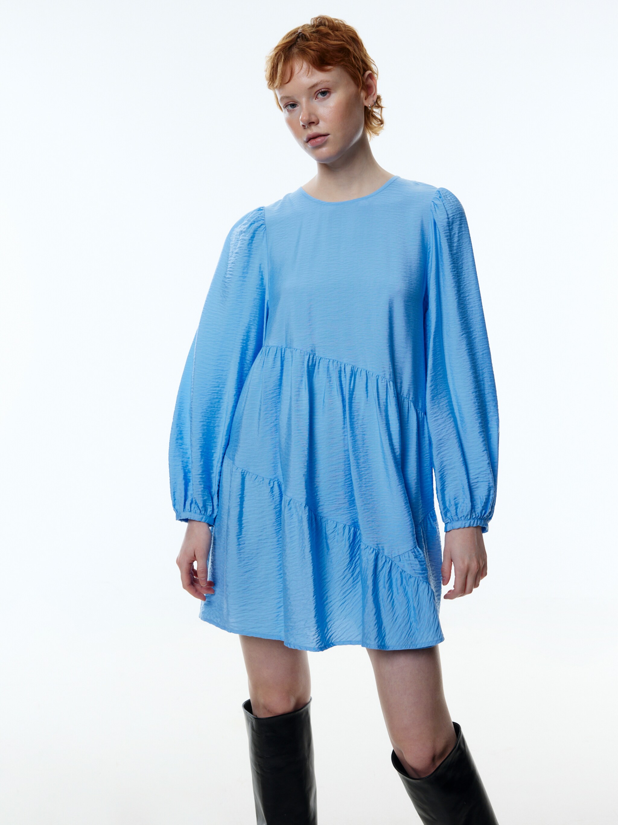 EDITED Producten Jurk 'Lil' Blauw