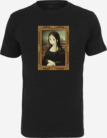 MT Men Shirt 'Manga Lisa' in Black: front