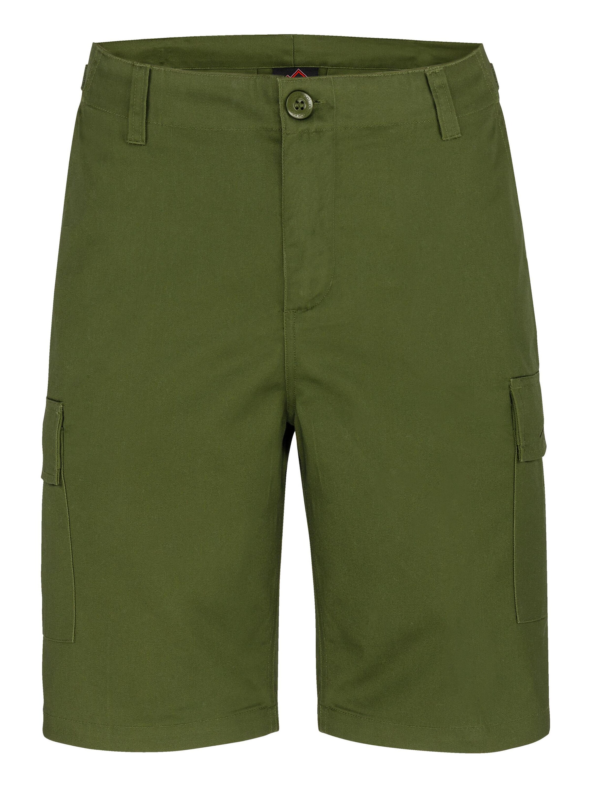 Regular Pantalon d'extérieur 'Dalvík' normani en vert : devant