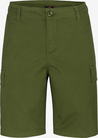 normani Regular Outdoor Pants 'Dalvík' in Green: front