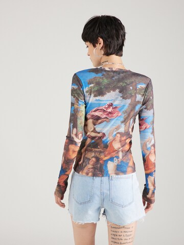 TOPSHOP Shirt 'National Gallery Titian' in Gemengde kleuren