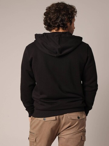 Deeluxe Sweatvest 'MOLTED' in Zwart