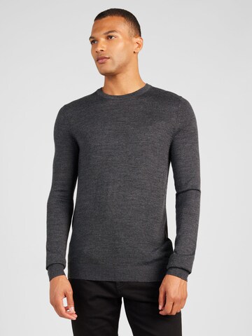 Bruun & Stengade Pullover 'Jupiter' in Grau: predná strana