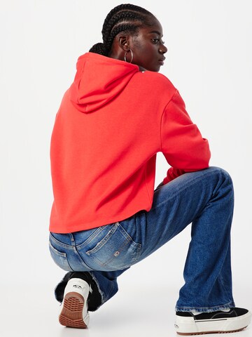 Sweat-shirt 'CHILLI' PIECES en rouge