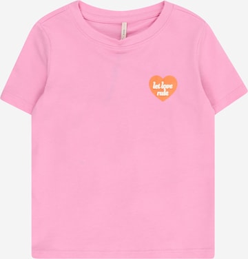 KIDS ONLY Shirt 'SENNA' in Roze: voorkant