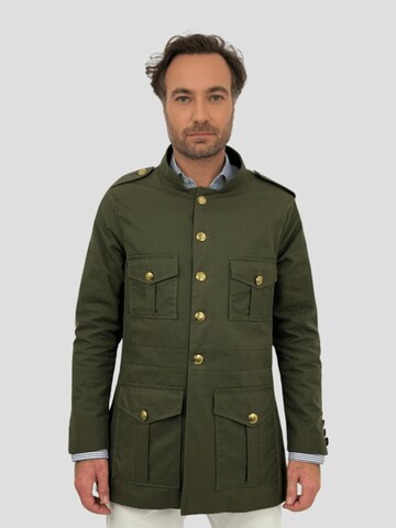 Giacca di mezza stagione 'Officier M63' di Coulange in verde: frontale