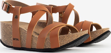 Bayton Sandal 'Dora' i brun