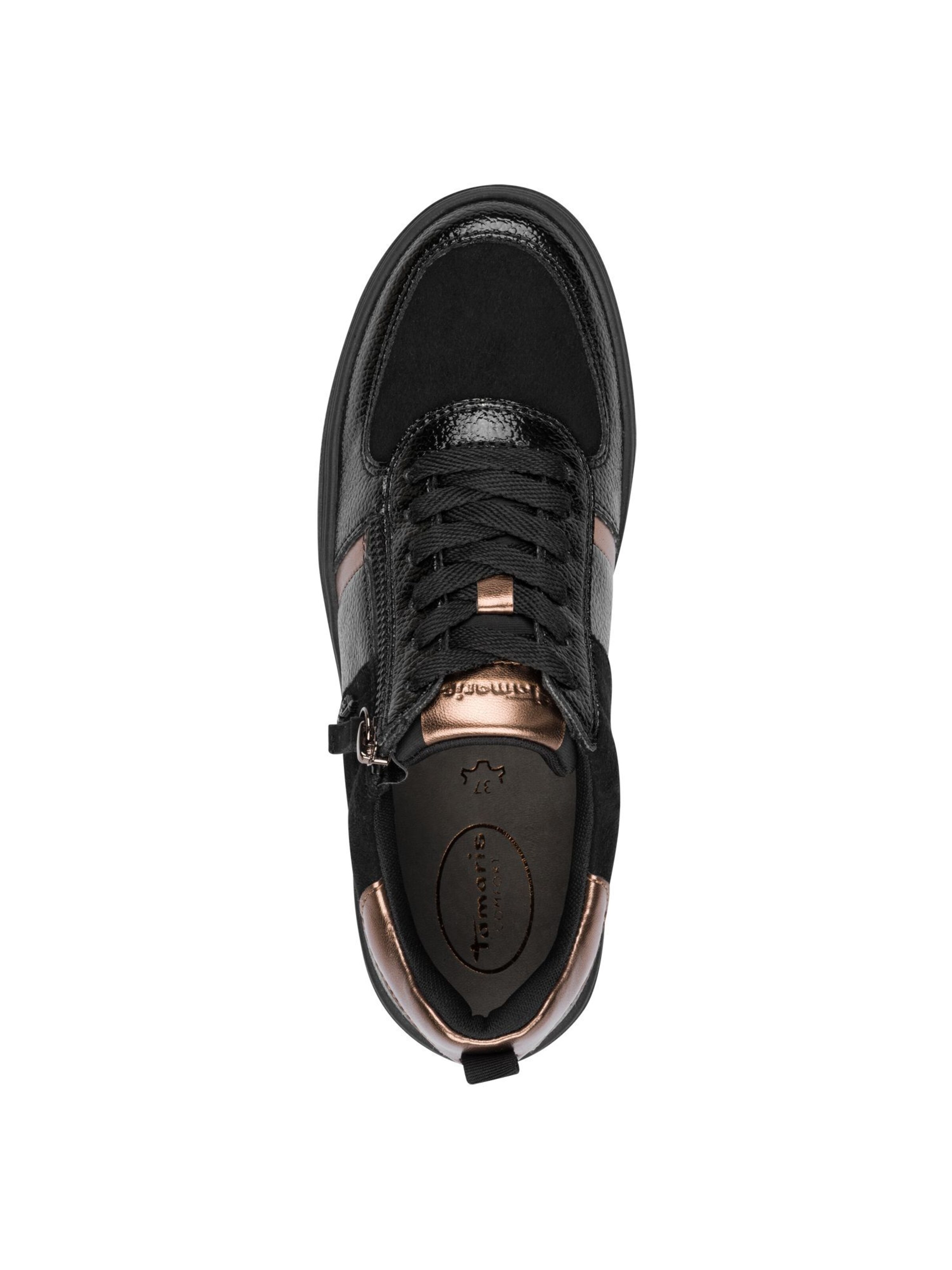 Tamaris Platform trainers in Black