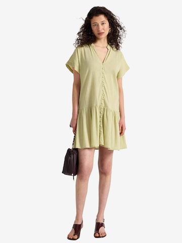 LindexKošulja haljina 'Tamara' - zelena boja: prednji dio